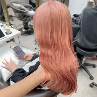 カラー nao 艶カラー🌙* :ﾟのヘアスタイル