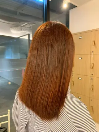 ミディアム カラー れい🫧 ハイトーン特化のヘアスタイル