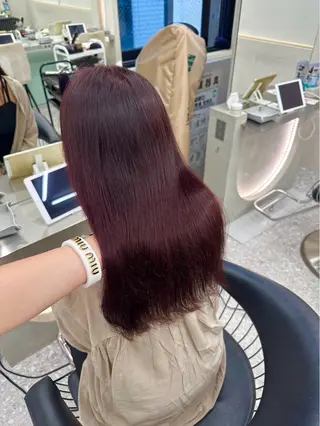 カラー 谷川が作る熊本1🥇 レイヤーカットのヘアスタイル
