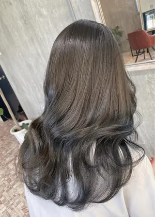 ロング カラー risako🇰🇷 韓国ヘア/レイヤーのヘアスタイル