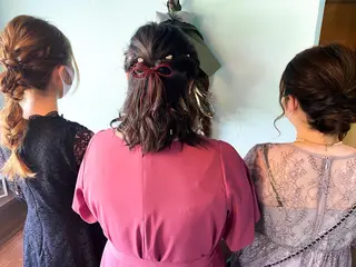 ヘアアレンジ 秋月 亜耶のヘアスタイル