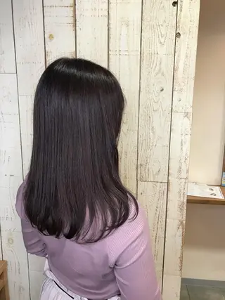 セミロング 福田 ジュンキのヘアスタイル