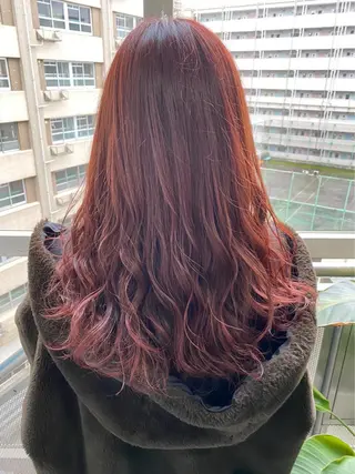 ロング レイヤーカット🫧 ／髪質改善✨TOWAのヘアスタイル