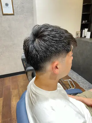 ショート メンズ 朝セット楽！指名多数 メンズ特化/黒部由徒のヘアスタイル
