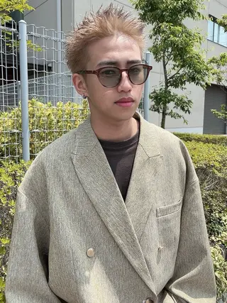 ショート カラー メンズ kohei 【期間限定募集】のヘアスタイル