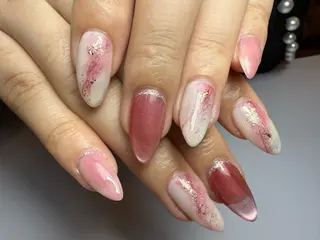 セミロング shandy nailのネイルデザイン