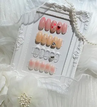ネイル Macherie Rose Jrのネイルデザイン