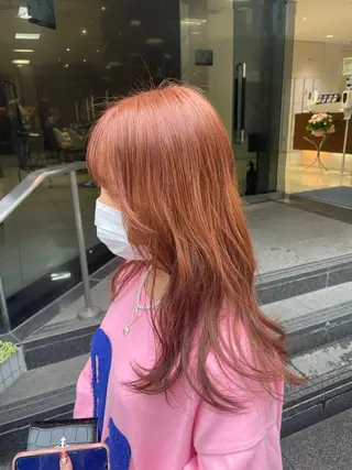 ロング カラー ヘアアレンジ 【Sweep】おじま のぞみのヘアスタイル
