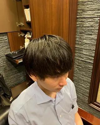 ミディアム メンズ 高橋 優希のヘアスタイル