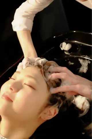 韓国風🇰🇷うる艶 レイヤー/海青🫧のヘアスタイル