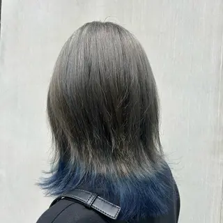ミディアム カラー 若狭 彩花のヘアスタイル