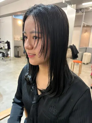 カラー 浪瀧 優季のヘアスタイル
