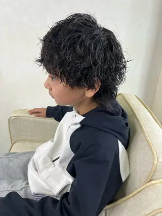 ミディアム パーマ メンズ メンズ特化✨パーマス タイル大得意安田海斗のヘアスタイル