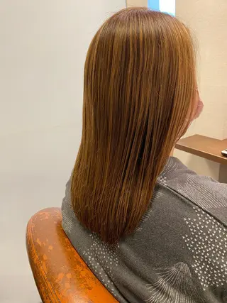 ロング カラー liL  hair サトウリョウタのヘアスタイル