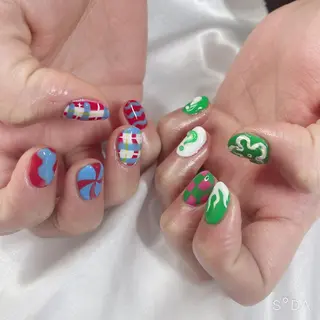 ネイル うにゃねいる🌷 Mayaのネイルデザイン