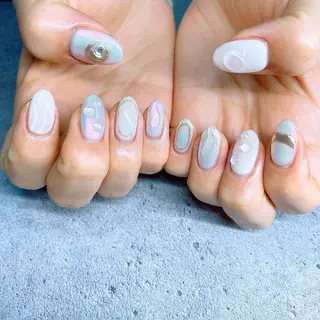 セミロング Lance nailのネイルデザイン