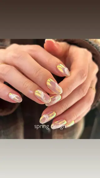 ネイル シンプルネイル Ezura Yumiのネイルデザイン