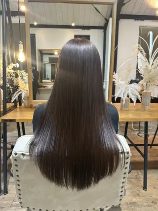 ロング カラー reefur マリナのヘアスタイル