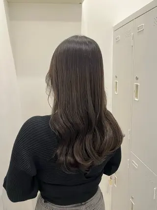 sena⌇ベージュ⌇ ブリーチなしWカラーのヘアスタイル