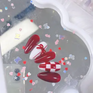 ネイル MoMoA Nail ネイル長さ出し専門店のネイルデザイン