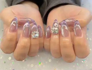 ネイル ハイネイル 自宅サロンのネイルデザイン