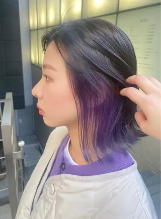 ミディアム 関 日葉里のヘアスタイル