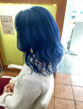 セミロング カラー ✨髪質改善専門店✨ QOLU✨のヘアスタイル