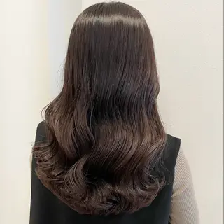 ロング カラー ブリーチなし 暖色カラー/井上あいのヘアスタイル