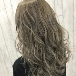 ロング カラー レイヤーカットモデル 募集/藤原一真のヘアスタイル