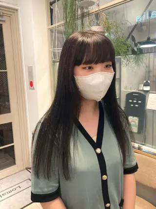 ロング じゅわっと暖色カラー 🍊Moemiのヘアスタイル