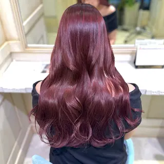 ロング カラー 艶カラー/ ななみのヘアスタイル