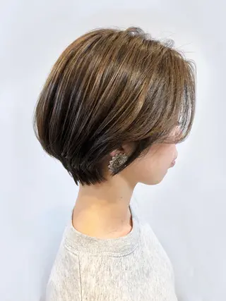 ショート カラー 松田 光雄のヘアスタイル