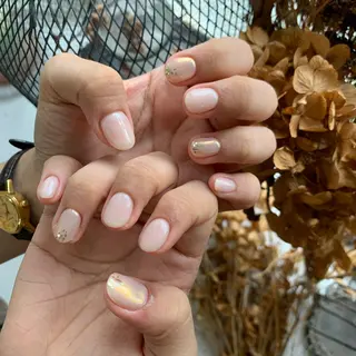 ネイル 新宿ニュアンスネイル makotoのネイルデザイン