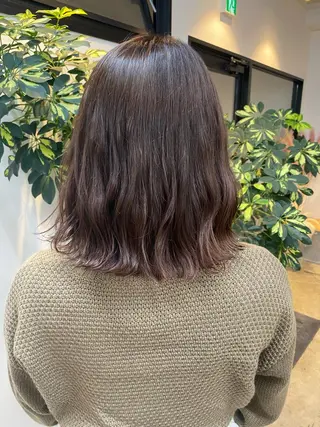 ミディアム カラー 🌼ハイライト透明感 🌼maiのヘアスタイル