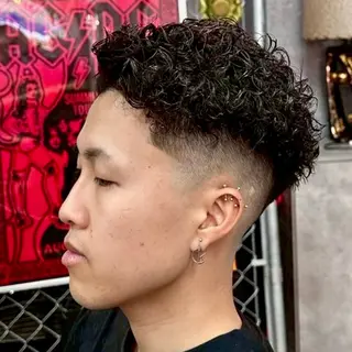 パーマ メンズ MENIN メンズ サロン　望月　涼太のヘアスタイル