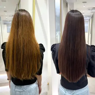 ロング 緑区/艶髪 🦋柿下のヘアスタイル