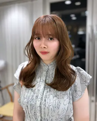 ミディアム カラー 🔥メンズパーマ🔥 鈴木 翔斗のヘアスタイル