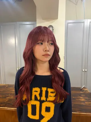 ミディアム カラー 🤩噂のMr.髪ポジ ティブ®️yu🤩のヘアスタイル