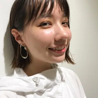 ショート カラー fuchigami suzunoのヘアスタイル