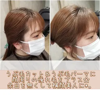 ロング パーマ 店長 とみー / ツヤ感＆似合わせのヘアスタイル