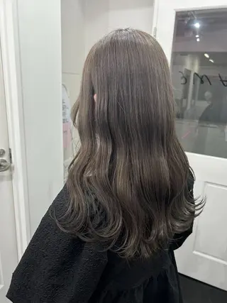 ミディアム カラー 👾毎日盛れる♡ 艶カラー♡👾リノのヘアスタイル