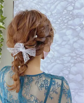 ヘアアレンジ キッズ ヘアセットサロン ココのヘアスタイル