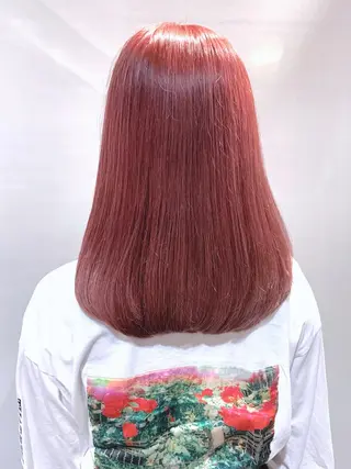 ミディアム カラー ヘアアレンジ 柔らか垢抜けｶﾗｰと ｶｯﾄ🫧ASUKAのヘアスタイル