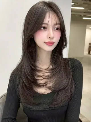 ロング カラー 美髪 Risaのヘアスタイル