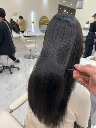 ロング カラー 髪質改善特化 🫧松野力也のヘアスタイル