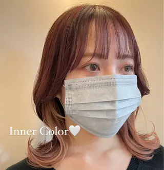 ミディアム カラー 和歌山韓国ヘア🌙 MOEのヘアスタイル