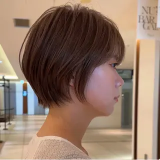 ショート GIEN NU茶屋町+所属・荒金 昴のヘアスタイル