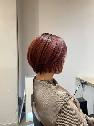 ショート レイヤー♡ 石川優奈のヘアスタイル