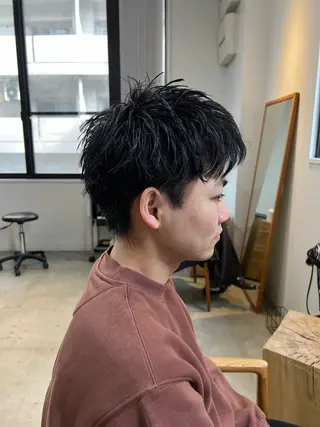 メンズ 大阪メンズパーマ /ショート/らいのヘアスタイル