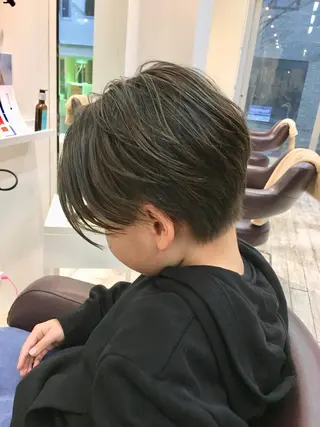 ショート メンズ キッズ 中村 よしひでのヘアスタイル